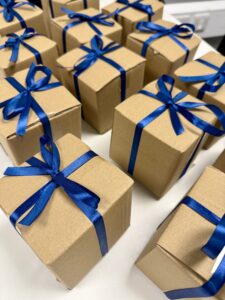 personalised Christmas baubles