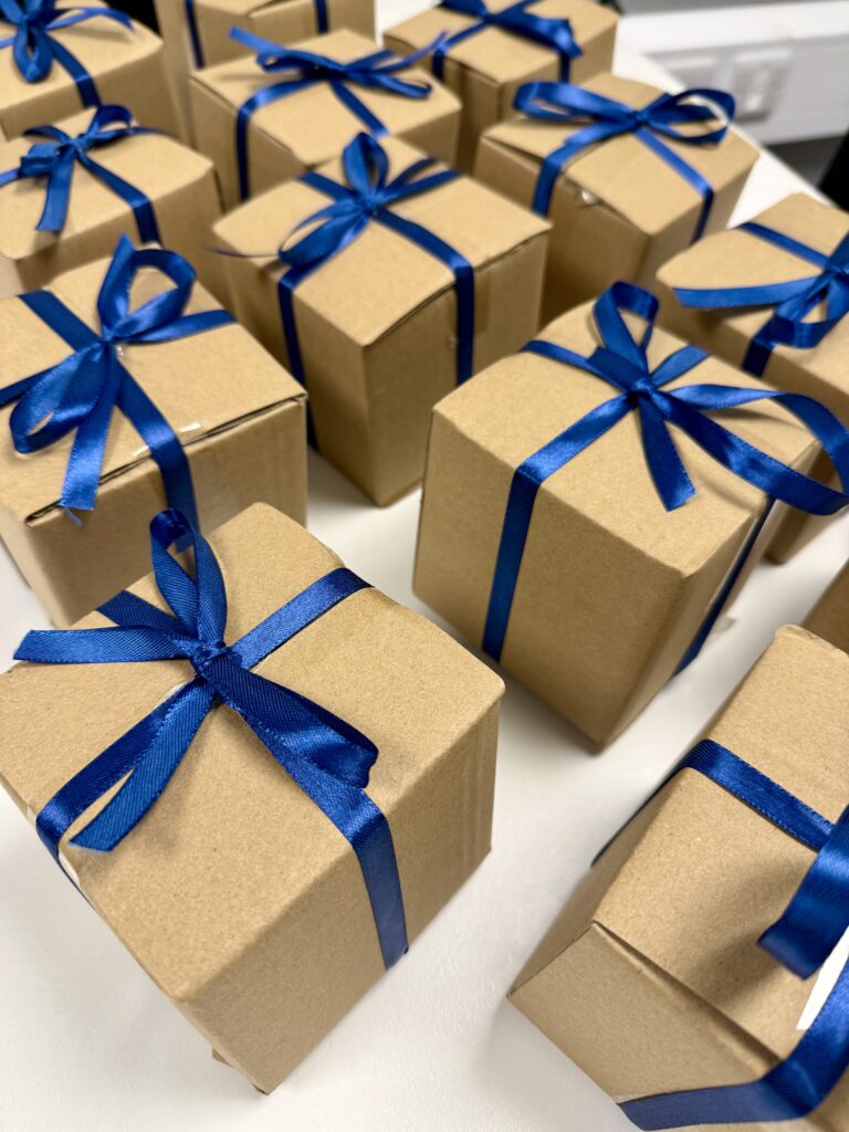 personalised Christmas baubles